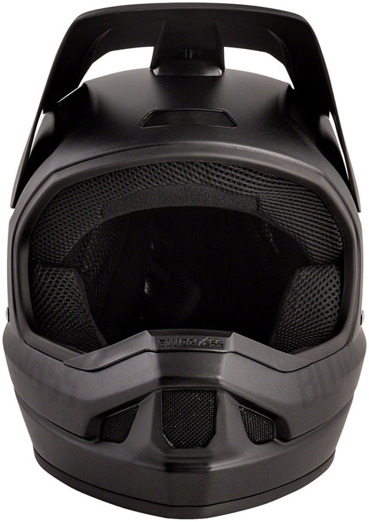 Bluegrass Legit Fiberglass EPS Liner Full Face Helmet Matte Black Texture Medium