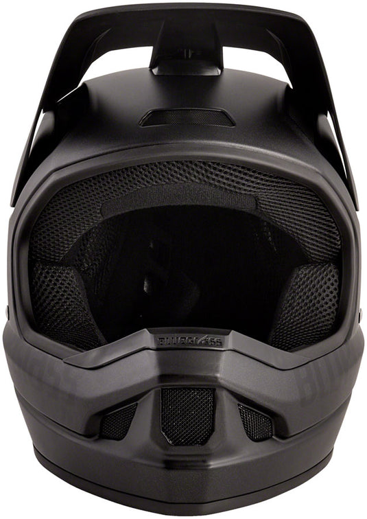 Bluegrass Legit Fiberglass EPS Liner Full Face Helmet Matte Black Texture, XS