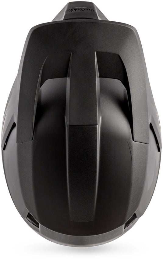 Bluegrass Legit Fiberglass EPS Liner Full Face Helmet Matte Black Texture, XL
