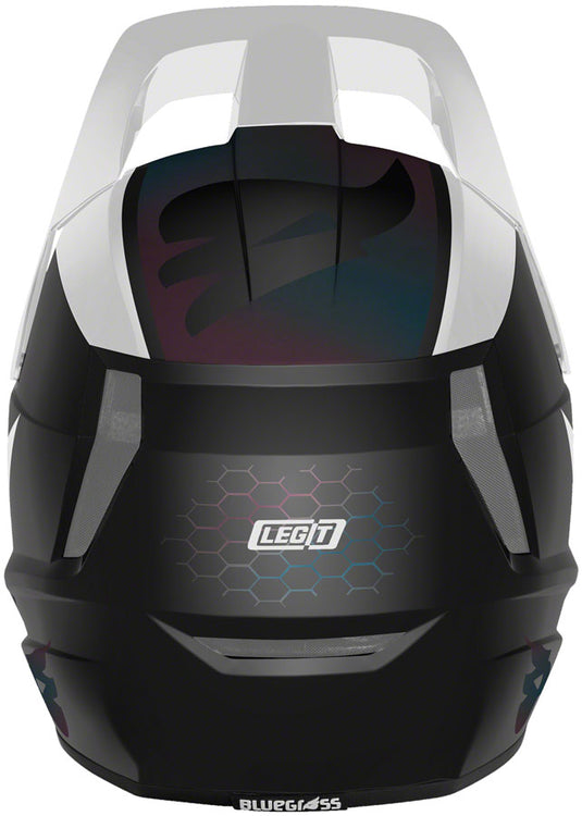 Bluegrass Legit Fiberglass EPS Full Face Helmet Matte White Iridescent, Medium