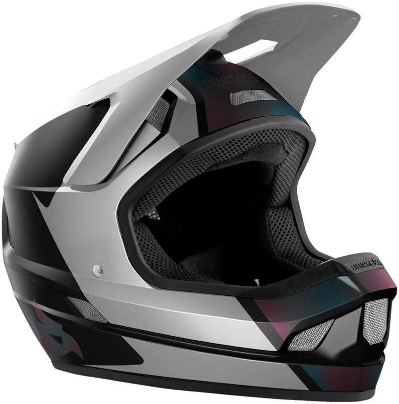 Load image into Gallery viewer, Bluegrass-Legit-Helmet-Small-(54-56cm)-Full-Face-Visor-Double-D-Buckle-Helmet-Soft-Bag-White-HLMT5016-Bicycle-Helmets
