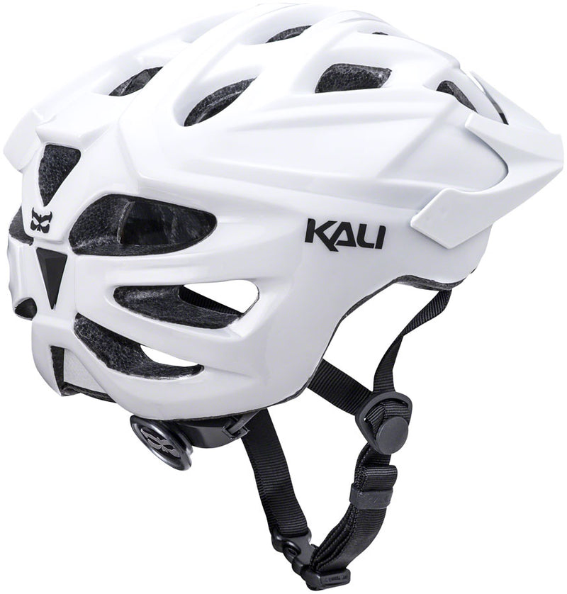 Load image into Gallery viewer, Kali Protectives Chakra Solo Helmet Dial-Fit Closure Solid White, Large/X-Large
