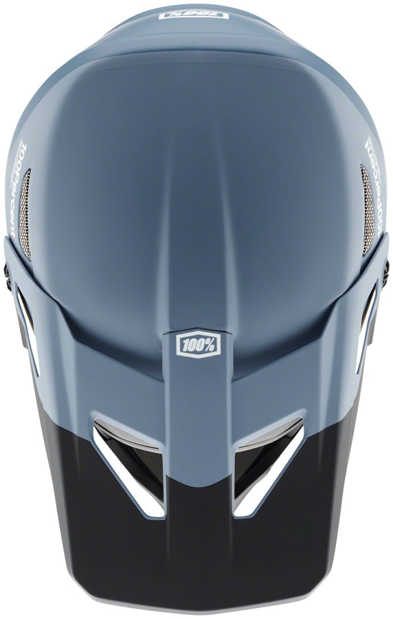 Load image into Gallery viewer, 100% Status Full Face Ultra-Light Design Fiberglass Helmet Drop/Steel Blue Small
