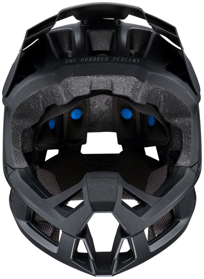 Load image into Gallery viewer, 100% Trajecta Full Face Helmet with Fidlock - Black, Small

