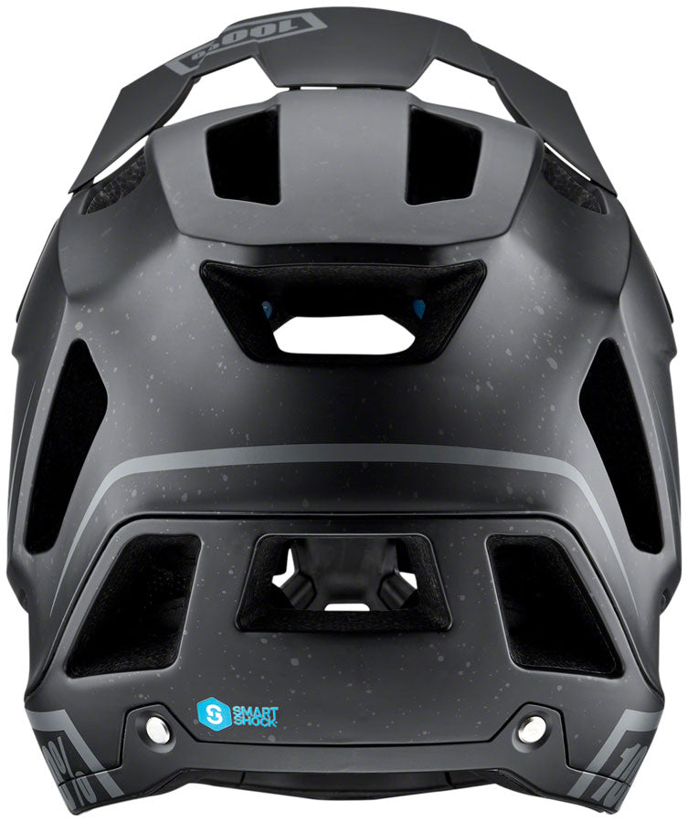 Load image into Gallery viewer, 100% Trajecta Full Face Helmet Smartshock Multi-Density EPS Fidlock Black Medium
