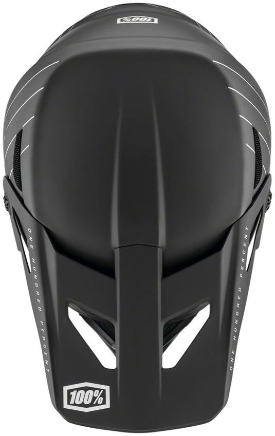 100% Status Full Face Helmet - Black, X-Small