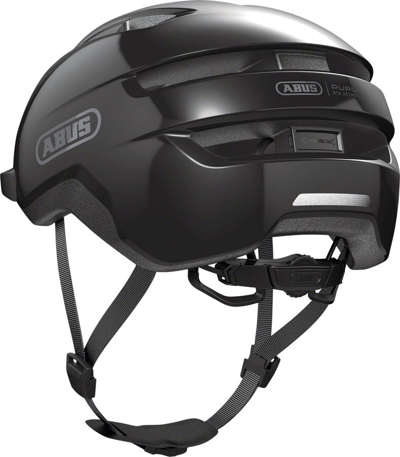 Load image into Gallery viewer, Abus Purl-y Helmet - Shiny Black, Large
