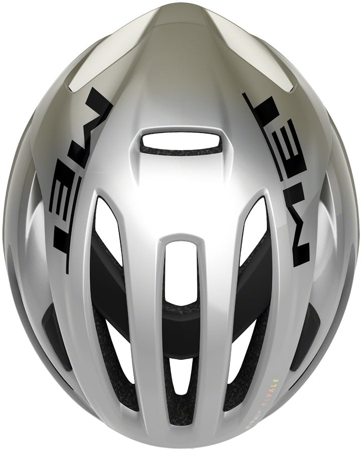 Load image into Gallery viewer, MET Rivale MIPS Helmet - Silver Gray/Glossy, Large
