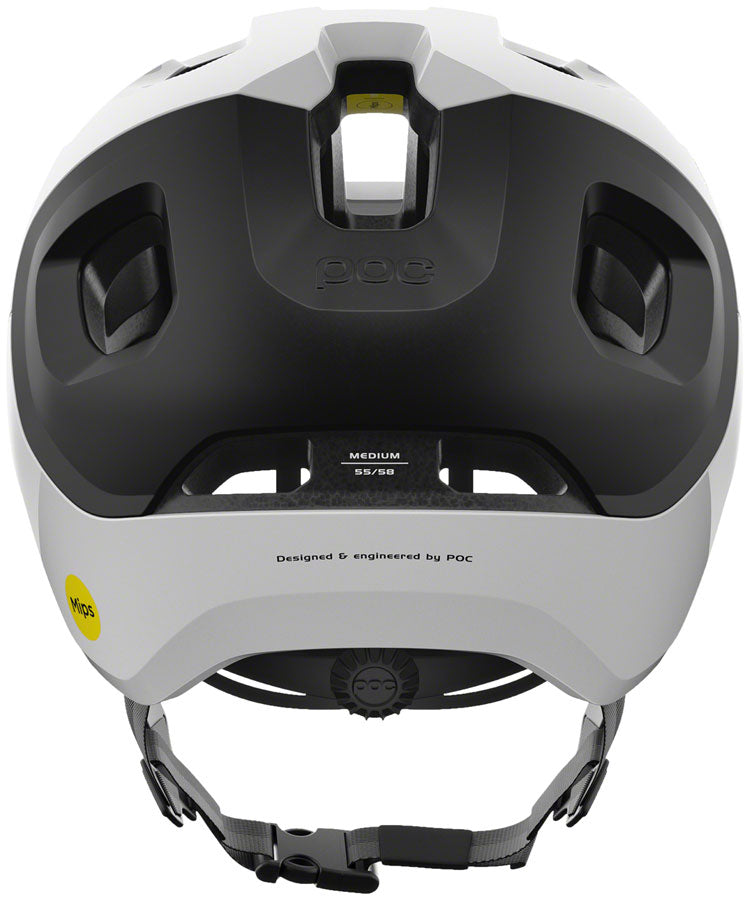 Load image into Gallery viewer, POC Axion Race MIPS Helmet - White/Black Matte, Large
