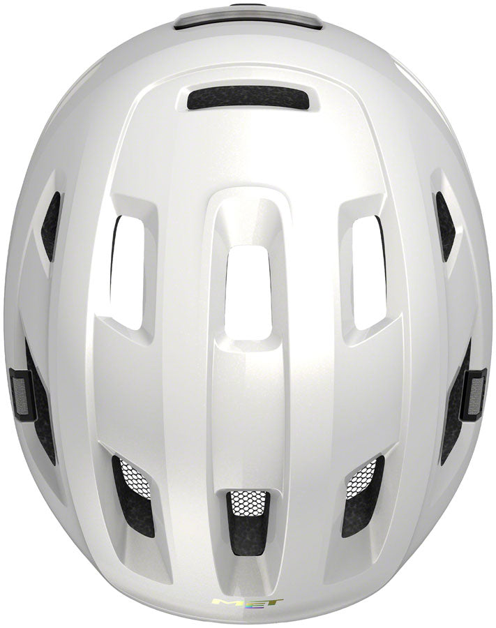 Load image into Gallery viewer, MET E-Mob MIPS Helmet - White Gloss, Small
