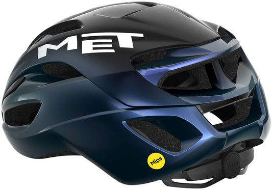 MET Rivale MIPS Helmet - Blue Metallic, Medium