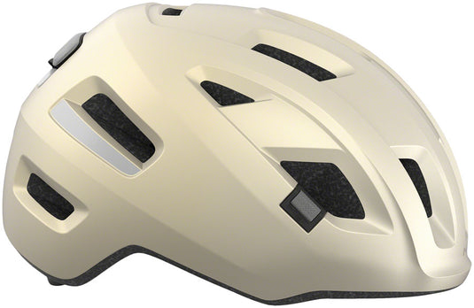 MET E-Mob Mips Helmet - Vanilla Ice Matte, Small