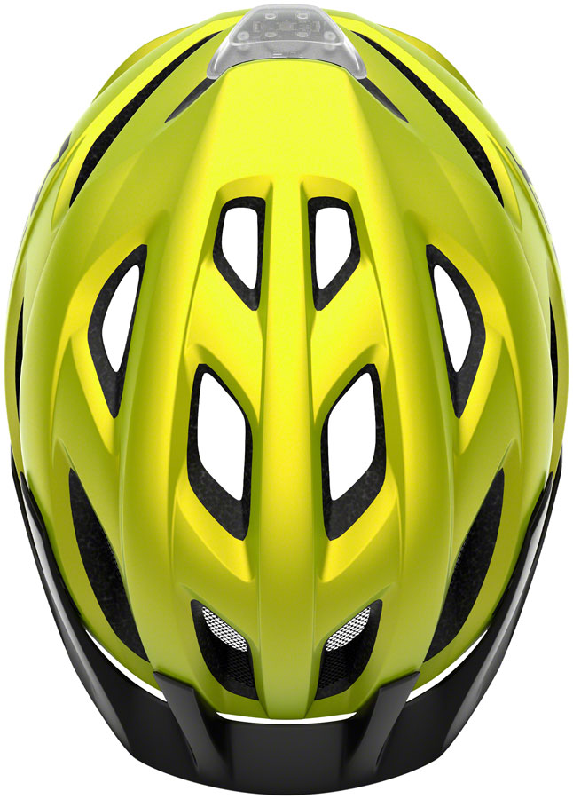 Load image into Gallery viewer, MET Crossover Mips Helmet - Lime Yellow Metallic Matte
