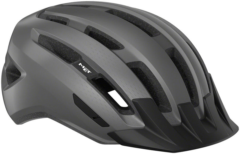 Load image into Gallery viewer, MET-Helmets-Downtown-MIPS-Helmet-Small-Medium-MIPS-Grey-HLMT8229-Bicycle-Helmets
