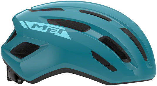 MET Miles Mips Helmet - Teal Glossy, Small/Medium