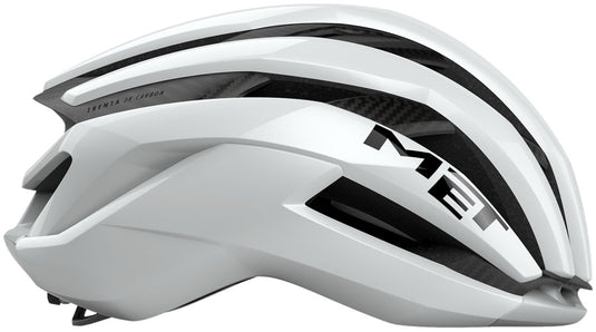 MET Trenta 3K Carbon Helmet - White Gloss, Medium