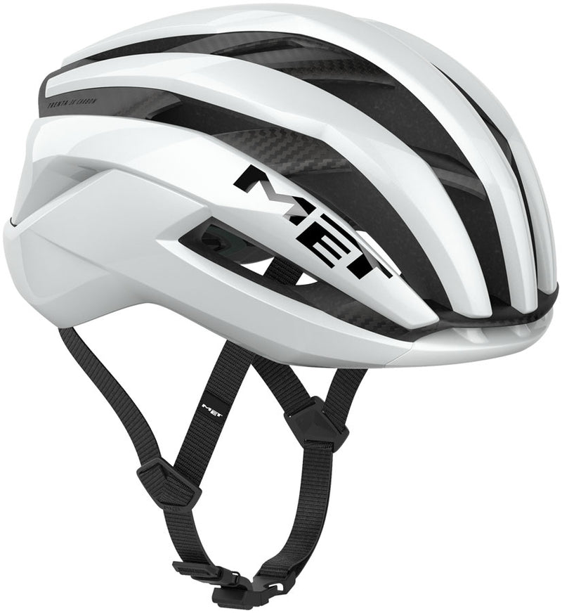 Load image into Gallery viewer, MET Trenta 3K Carbon Helmet - White Gloss, Large
