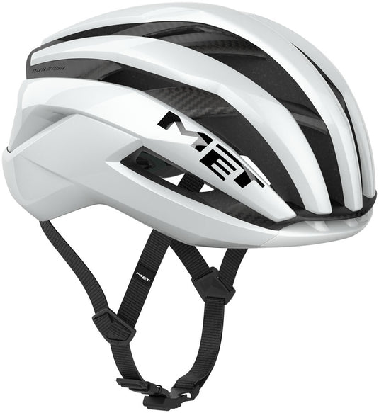 MET Trenta 3K Carbon Helmet - White Gloss, Large