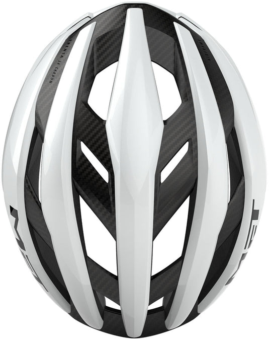 MET Trenta 3K Carbon Helmet - White Gloss, Medium