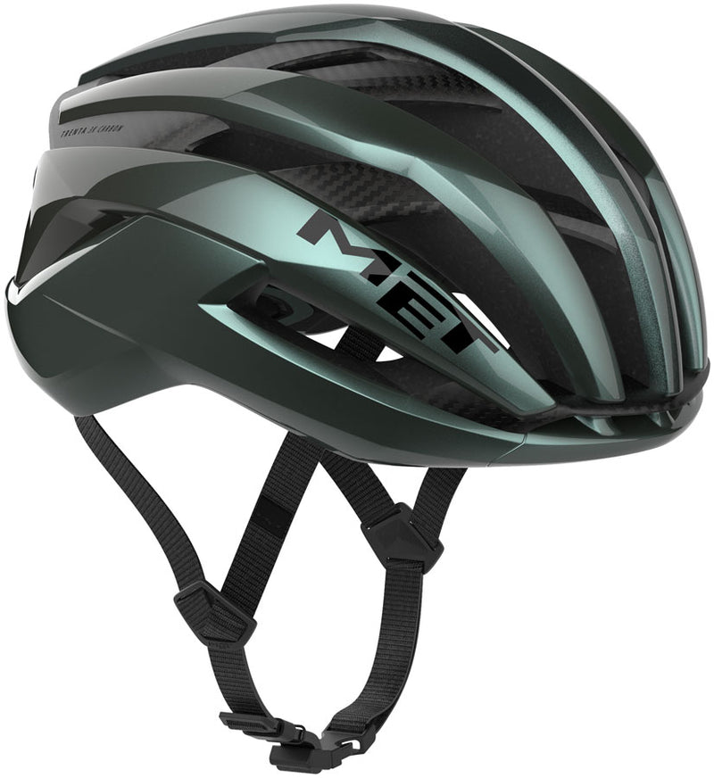 Load image into Gallery viewer, MET Trenta 3K Carbon Helmet - Hyper Teal, Medium
