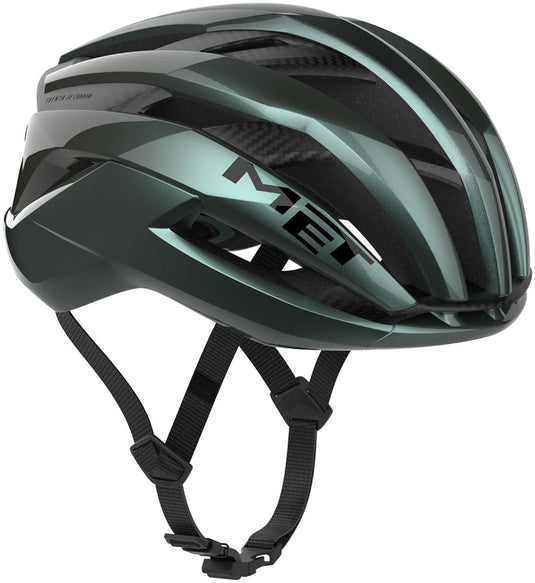 MET Trenta 3K Carbon Helmet - Hyper Teal, Medium