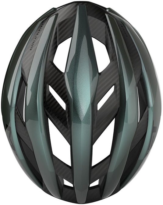 MET Trenta 3K Carbon Helmet - Hyper Teal, Small