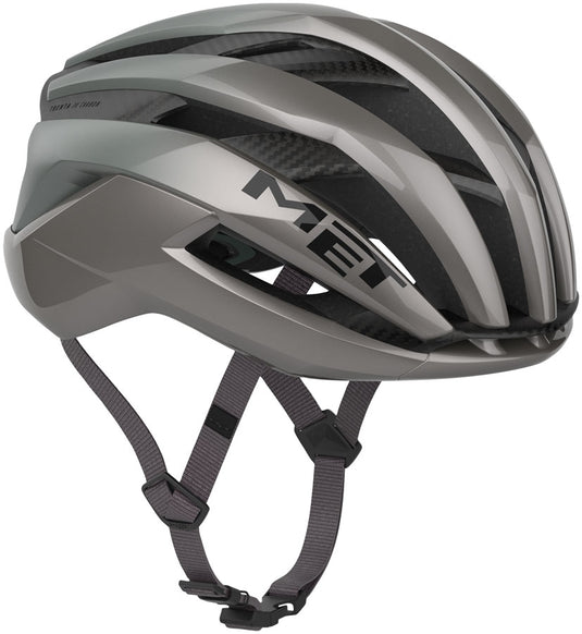 MET Trenta 3K Carbon Helmet - Opal Gray, Small