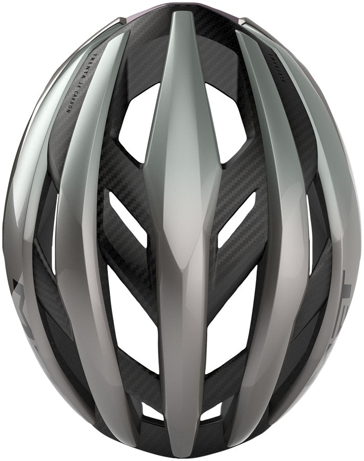 Load image into Gallery viewer, MET Trenta 3K Carbon Helmet - Opal Gray, Small
