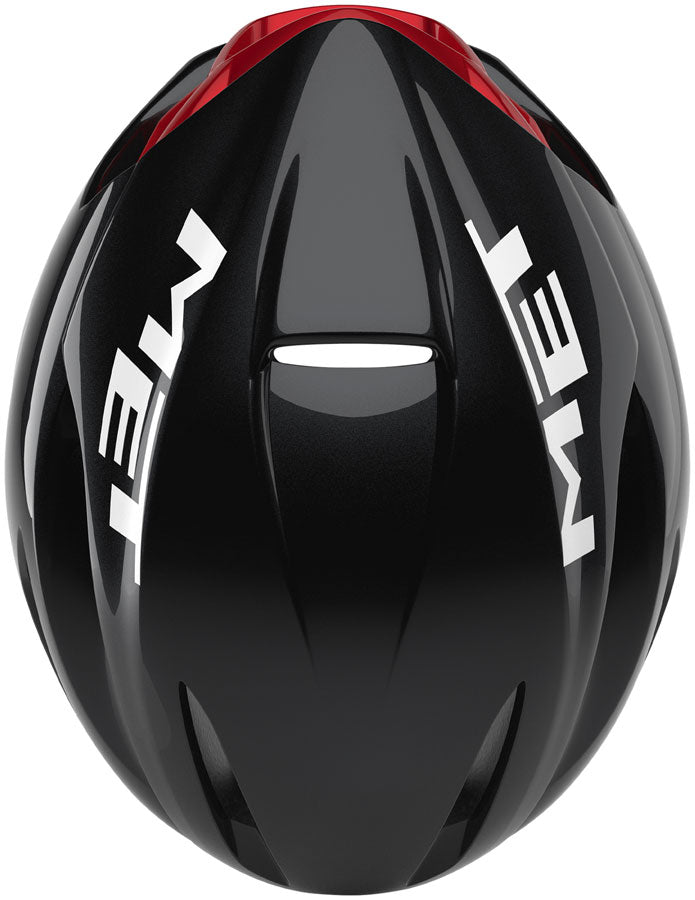 Load image into Gallery viewer, MET Manta Helmet - Black/Red Glossy, Small
