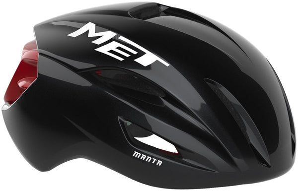 bike helmets ma Manta MIPS Helmet 58 / Black/Red Glossy / Medium calico bass Eagle Claw, Fishing Pole MET Safe Size:65mm
