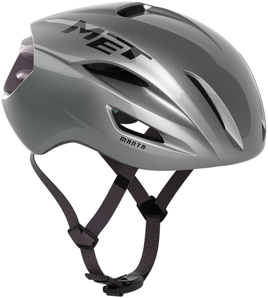 MET Manta Helmet - Opal Gray Glossy, Medium