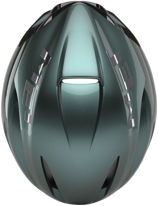 MET Manta Helmet - Hyper Teal Glossy, Small