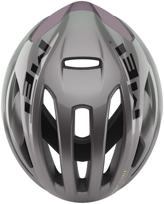 MET Rivale Helmet - Opal Gray Glossy, Small