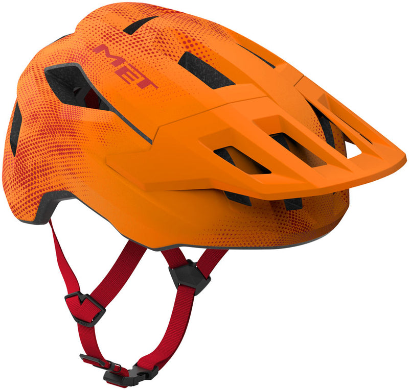 Load image into Gallery viewer, MET Shelter Youth Helmet - Orange/Red, Universal
