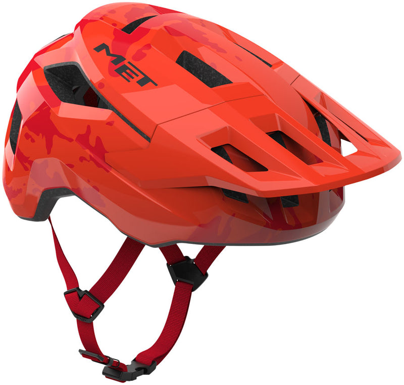 Load image into Gallery viewer, MET Shelter Youth Helmet - Red Glossy, Universal
