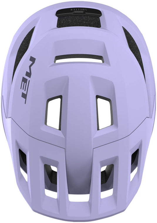 MET Shelter Youth Helmet - Lilac Matt, Universal
