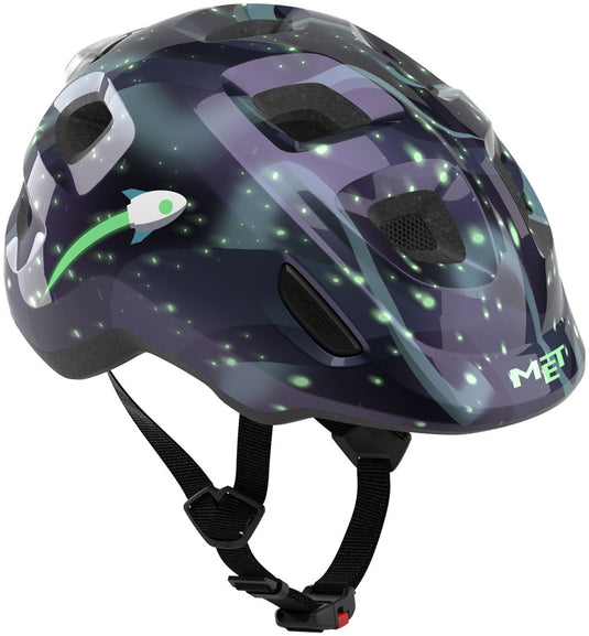 MET Hooray Helmet - Space Glow in Dark, X-Small, 46-52cm