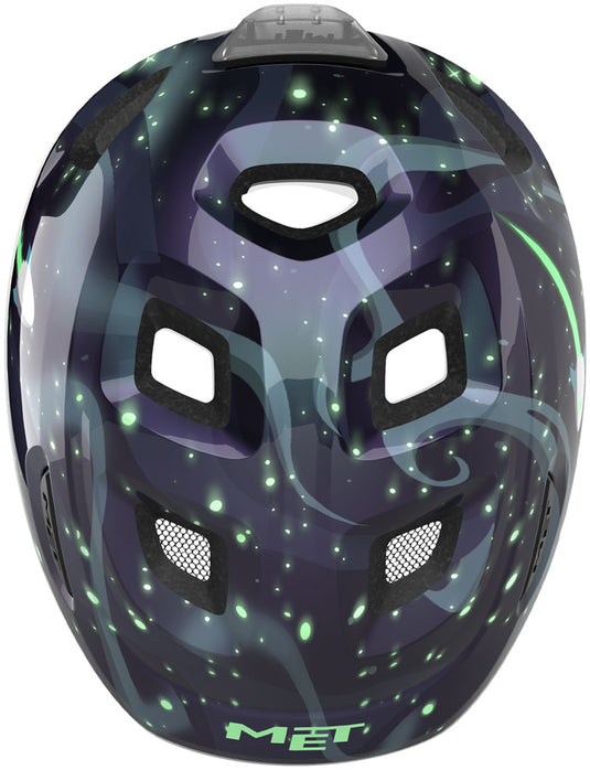MET Hooray Helmet - Space Glow in Dark, X-Small, 46-52cm