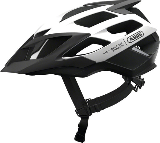 Abus-Moventor-Helmet-Medium-(52-57cm)-Half-Face--Zoom-Ace--Detachable-Visor--Ponytail-Compatible-White_HE5035
