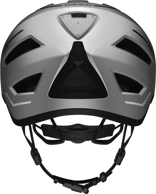Abus Pedelec 2.0 Helmet Rear Light Fidlock Magnet Buckle Concrete Gray, Medium