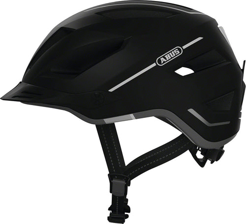 Abus-Pedelec-2.0-Helmet-Large-(56-62cm)-Half-Face--Visor--Zoom-Ace-Urban--Fidlock-Magnet-Strap-Buckle--Reflectors--With-Light-Black_HE5040