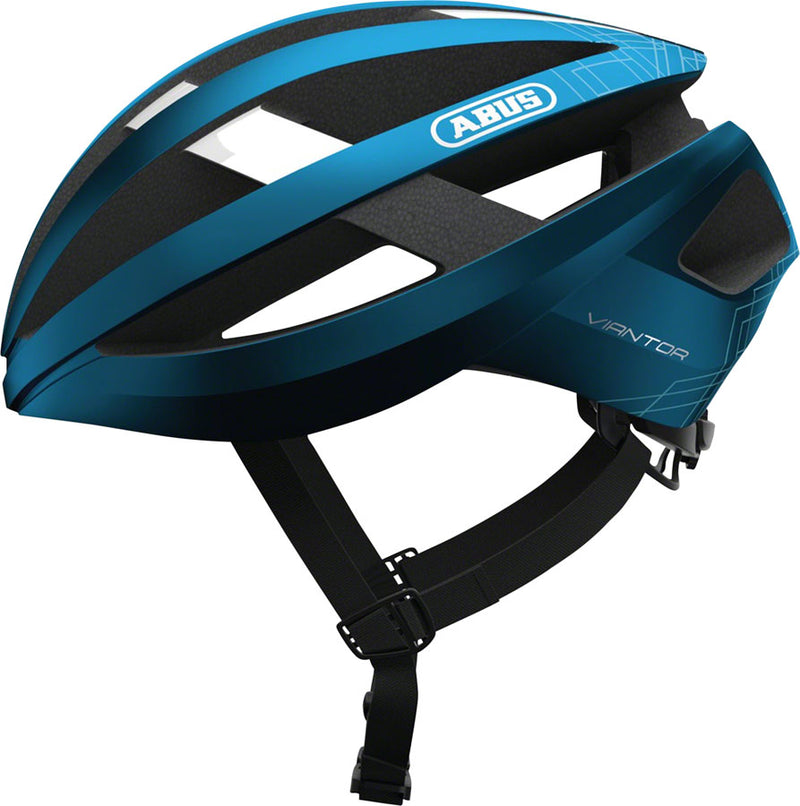 Load image into Gallery viewer, Abus-Viantor-Helmet-Small-(51-55cm)-Half-Face--Adjustable-Fitting--Semi-Enclosing-Plastic-Ring--Ponytail-Compatible--Acticage-Blue_HE5064
