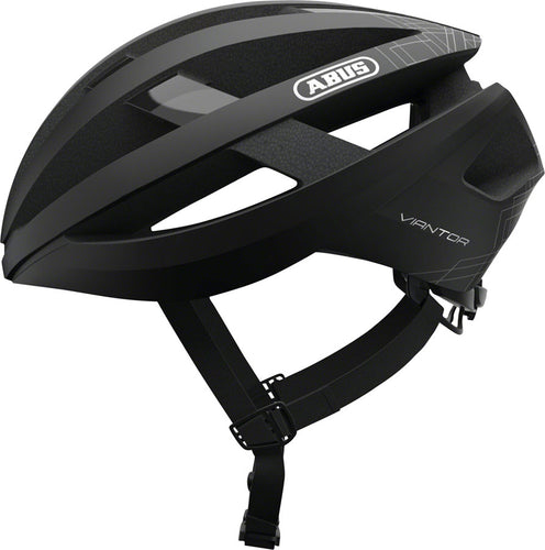 Abus-Viantor-Helmet-Small-(51-55cm)-Half-Face--Adjustable-Fitting--Semi-Enclosing-Plastic-Ring--Ponytail-Compatible--Acticage-Black_HE5067