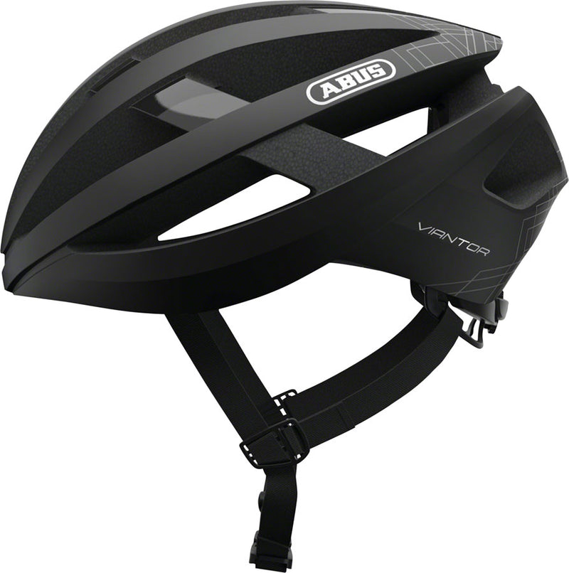 Load image into Gallery viewer, Abus-Viantor-Helmet-Small-(51-55cm)-Half-Face--Adjustable-Fitting--Semi-Enclosing-Plastic-Ring--Ponytail-Compatible--Acticage-Black_HE5067
