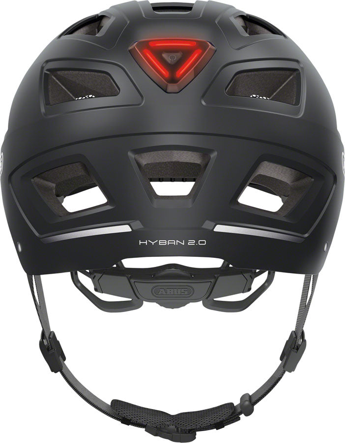 Load image into Gallery viewer, Abus Hyban 2.0 LED Helmet Zoom Ace Fit Fidlock Magnet Buckle Velvet Black Medium
