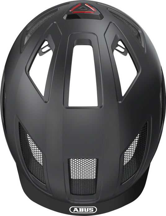 Abus Hyban 2.0 LED Helmet Zoom Ace Fit Fidlock Magnet Buckle Velvet Black Medium
