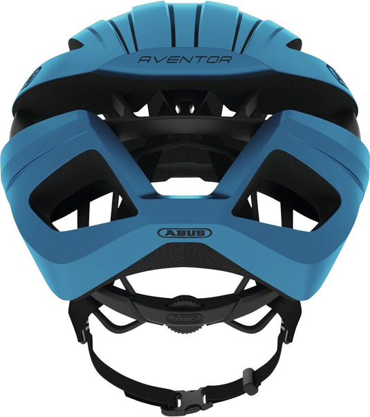 Abus Aventor Road Helmet Fidlock Acticage Zoom Ace Fit System Steel Blue, Large