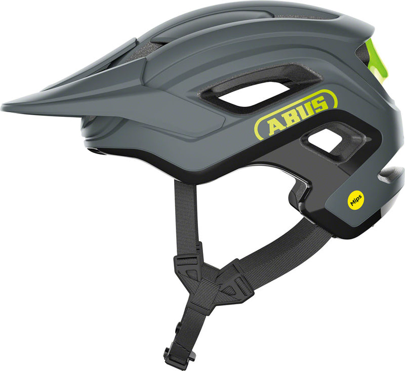 Load image into Gallery viewer, Abus-CliffHanger-MIPS-Helmet-Large-MIPS-Grey_HLMT6518
