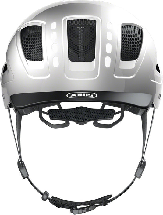 Abus Hyban 2.0 LED Helmet - Signal Silver, X-Large