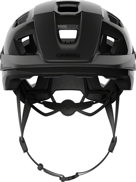 Abus MoTrip Helmet Zoom Ace MTB Adjustable Strap Divider Shiny Black, Medium